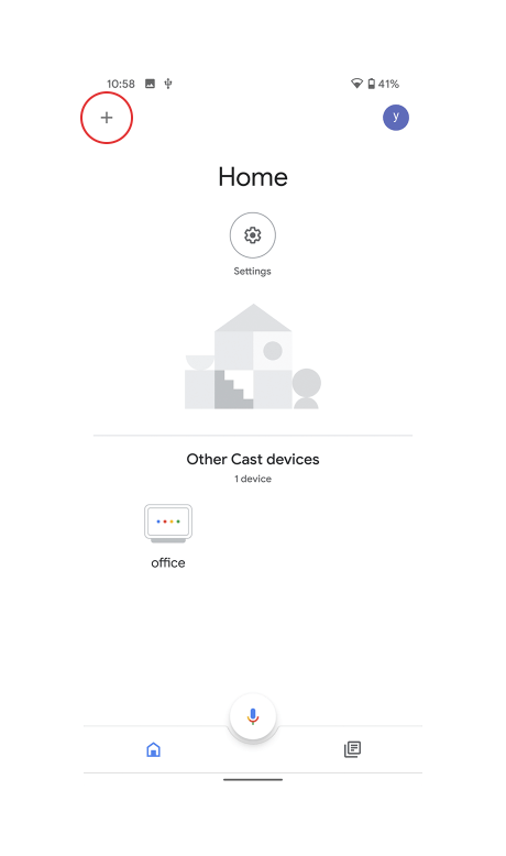 Connect yeelight store to google home